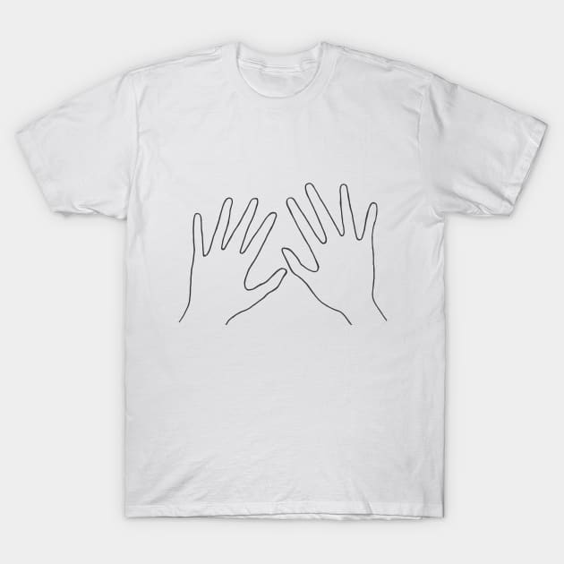 hands on T-Shirt by Cat_mackenzie